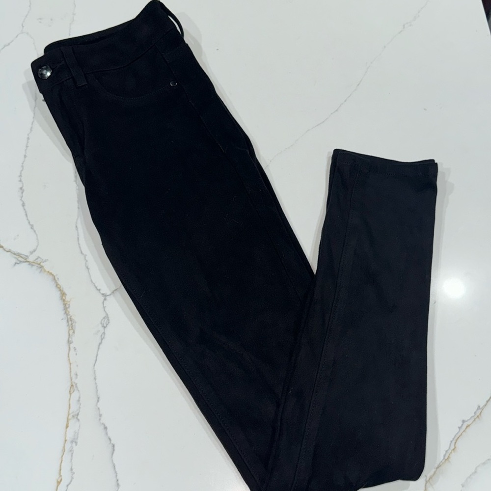 AQUA suede pants